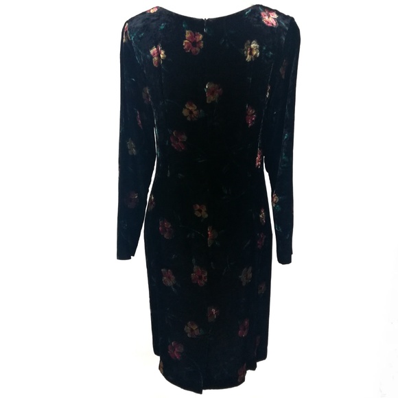 Terry Ward vintage crushed velvet long sleeve - Picture 5 of 8